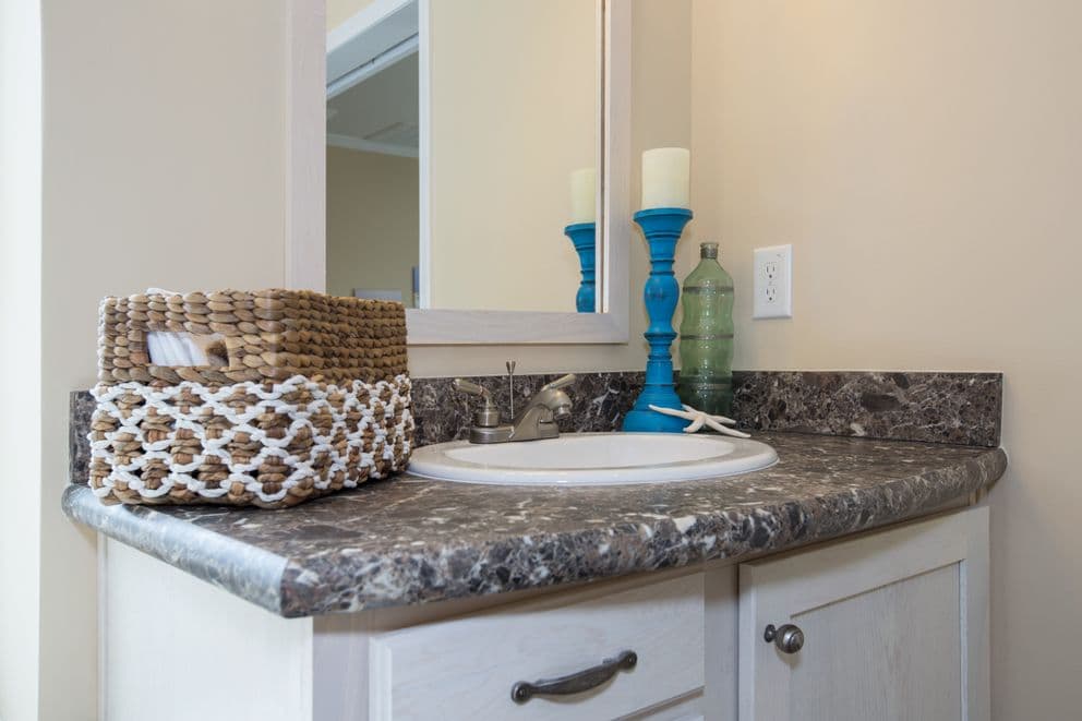 The sanibel mod bathroom home features