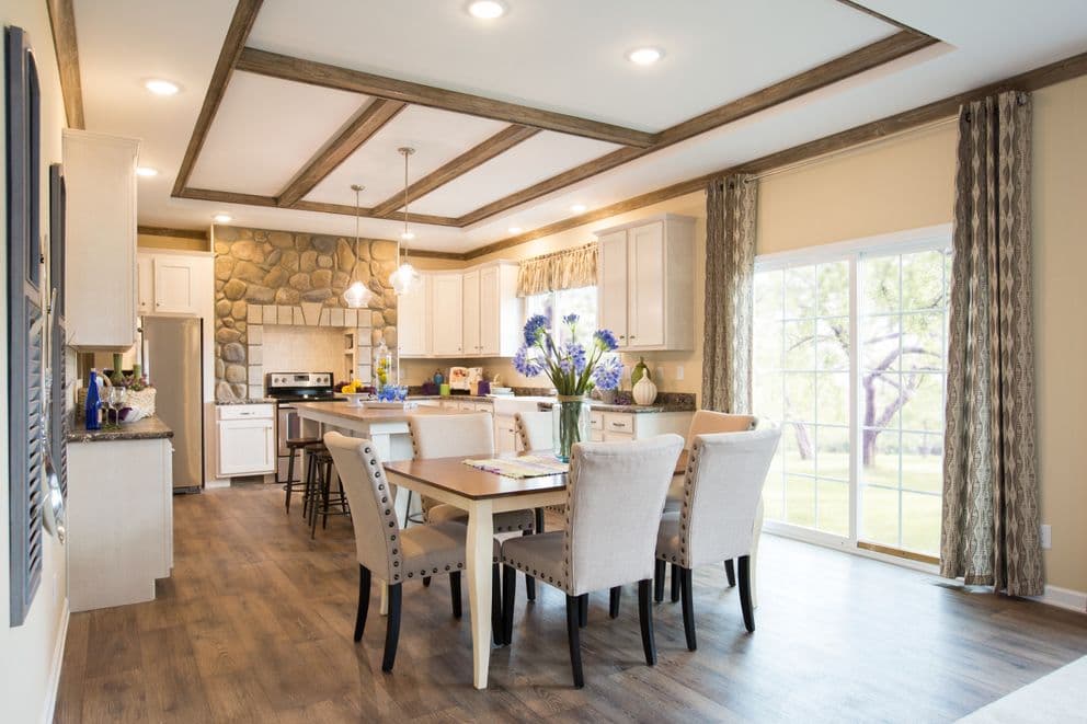 The sanibel mod interior home features