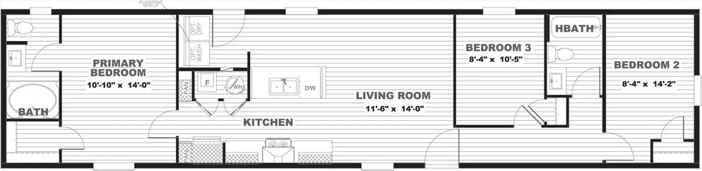 Magellan floor plan home features