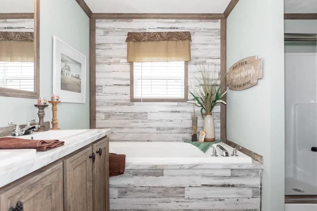 The marion bathroom home features
