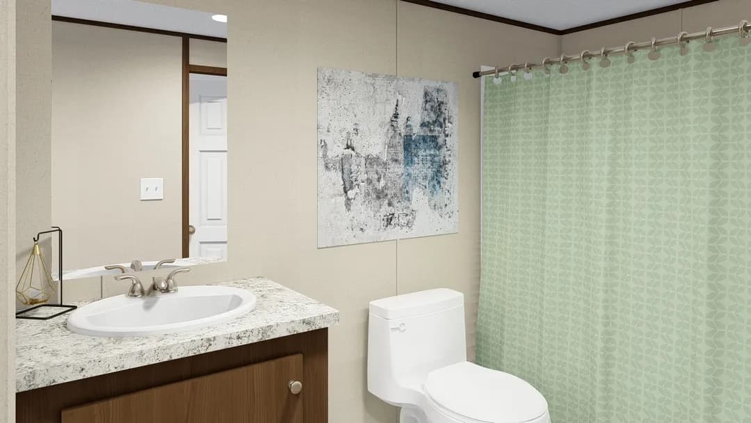Glory bathroom home features