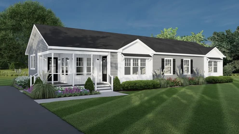 Southern belle 4br mod hero, elevation, and exterior home features