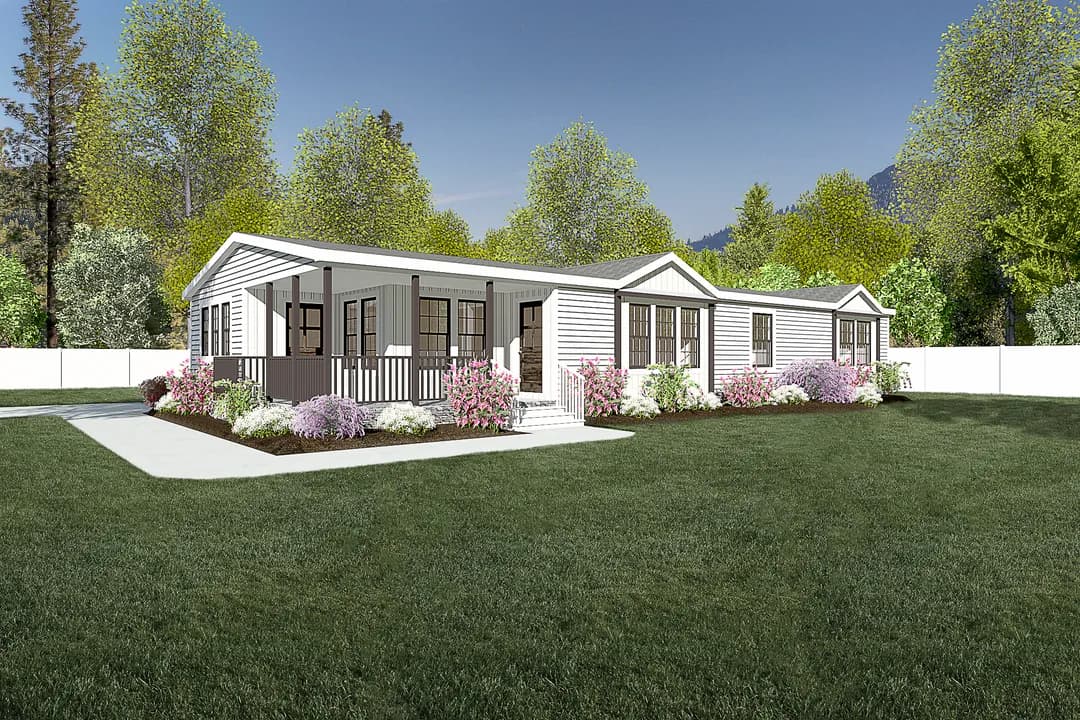 The lulamae hero, elevation, and exterior home features