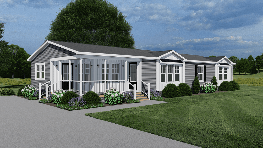 Southern belle hud hero, elevation, and exterior home features