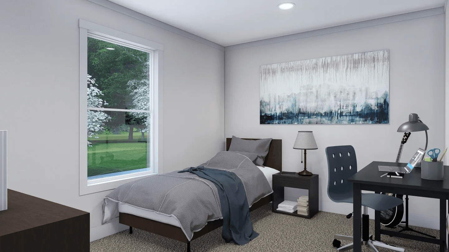 Lovely day bedroom home features