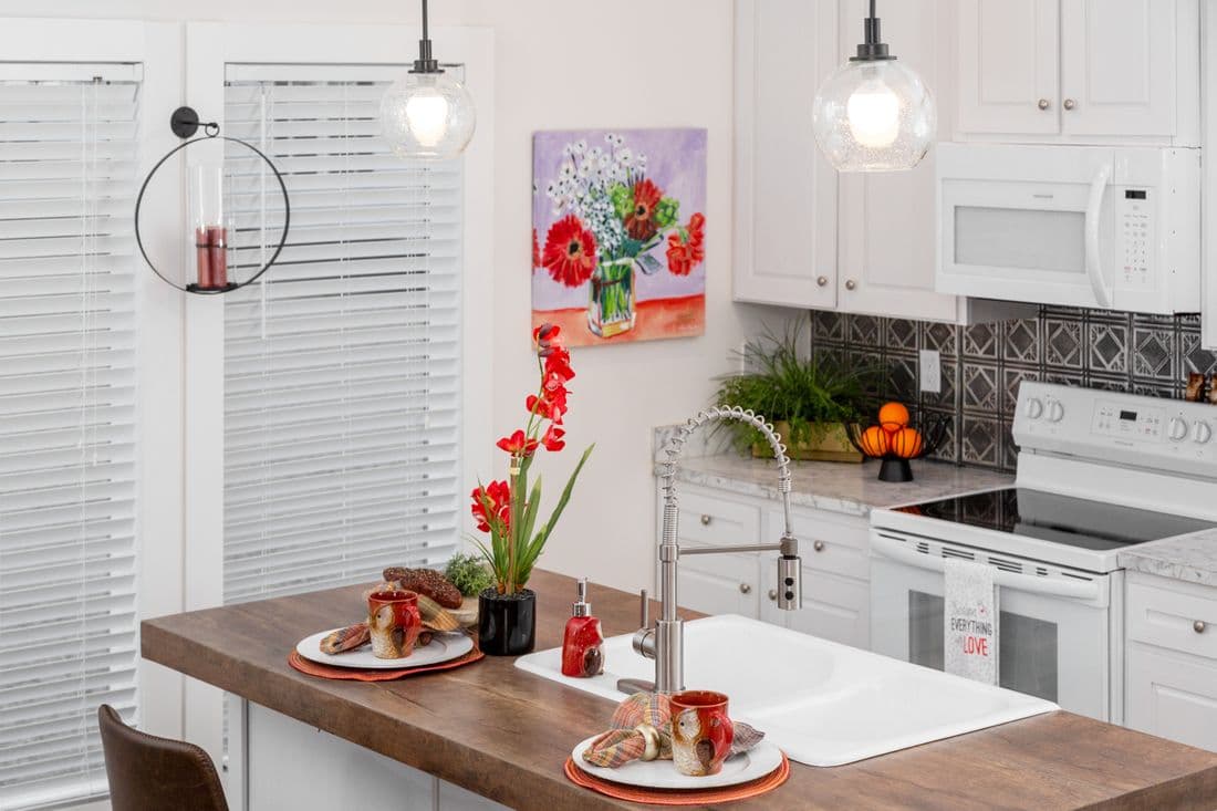 The magnolia mod kitchen home features