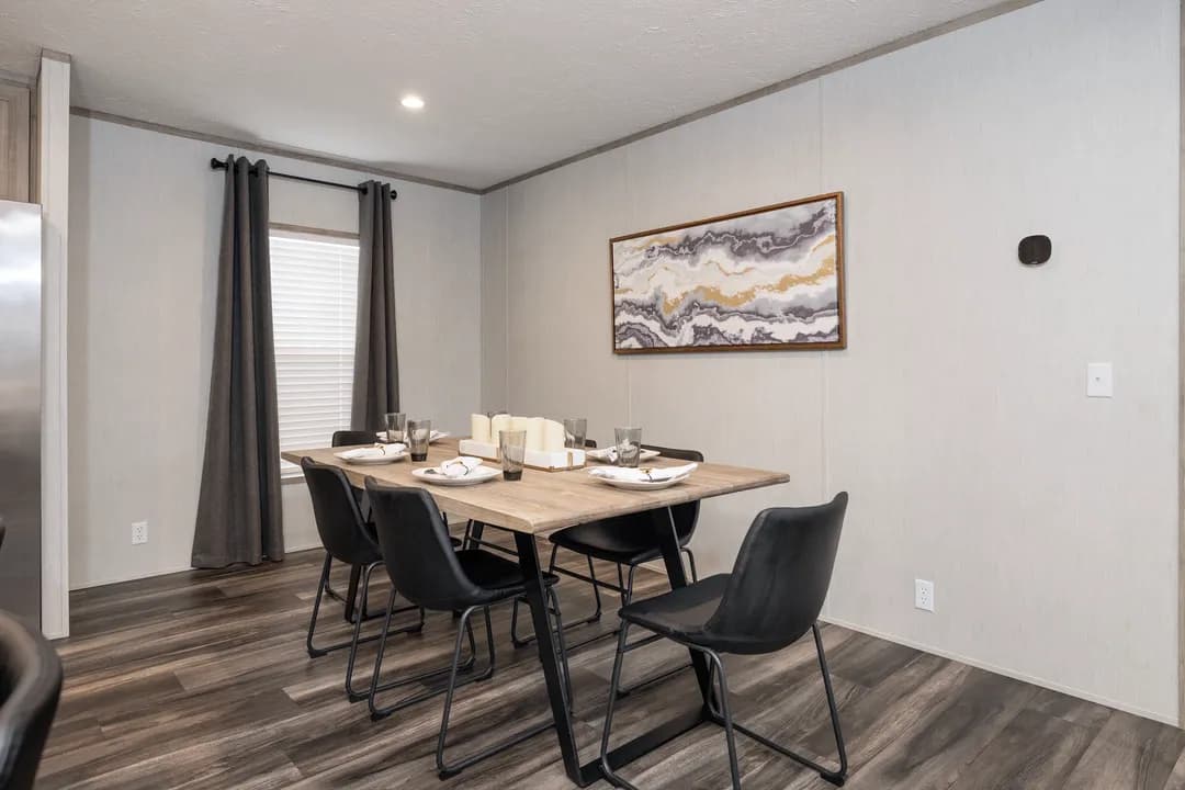 The dark sands interior home features