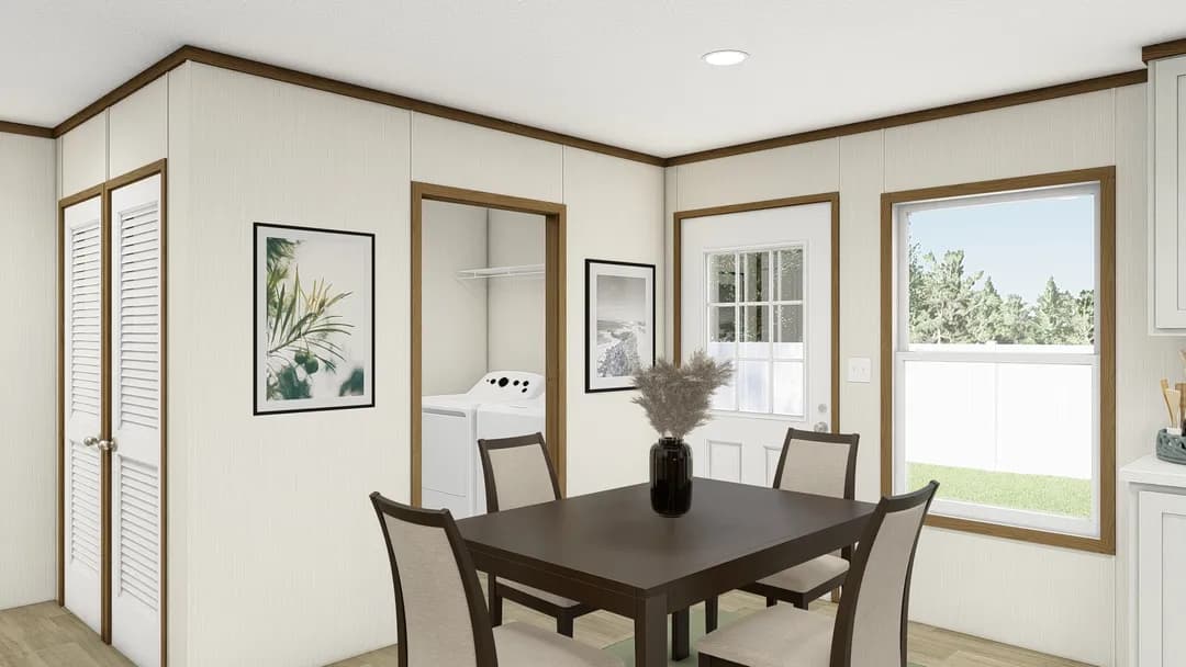 Glimpse interior home features