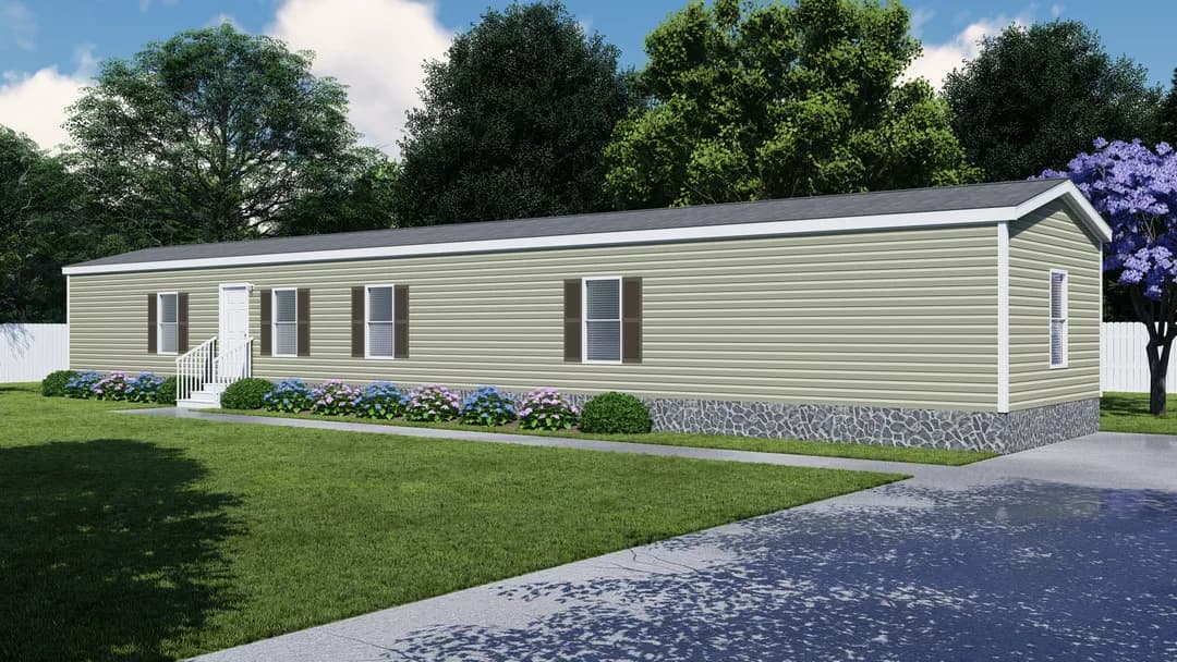 The parkside elevation and exterior home features
