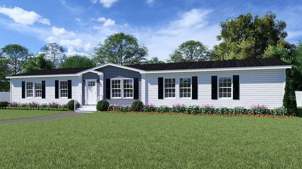 The marion hud hero, elevation, and exterior home features