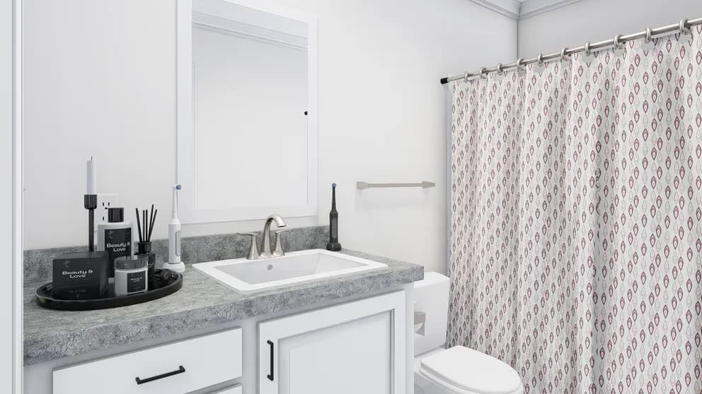 Big easy mod bathroom home features