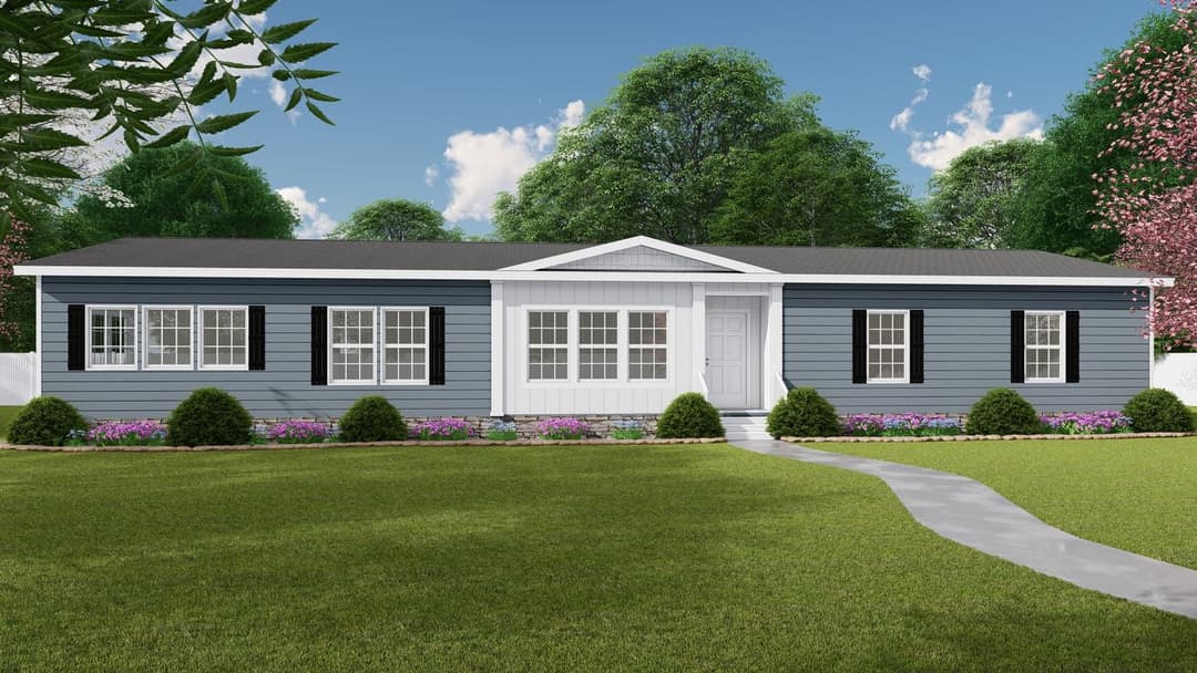 The raelyn hud hero, elevation, and exterior home features