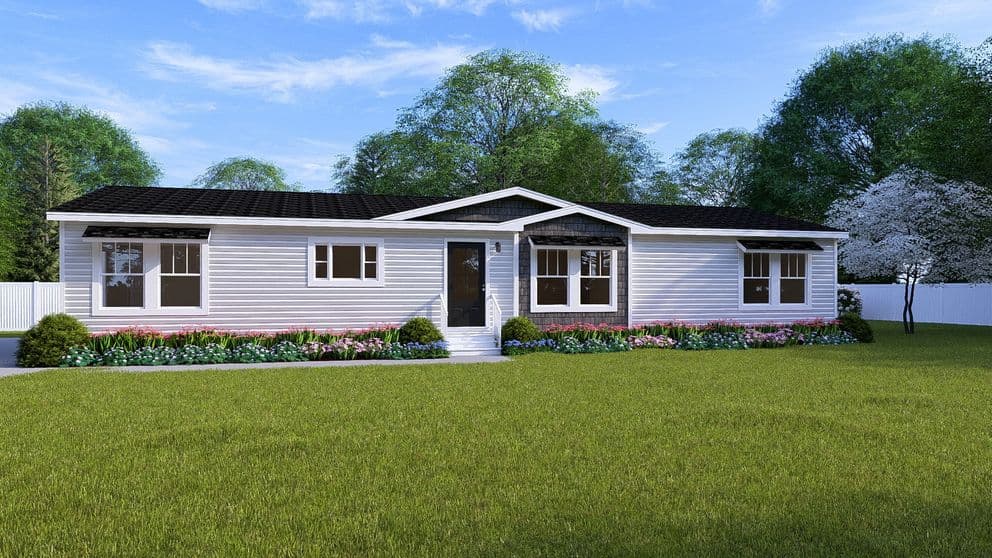 The classic hud hero, elevation, and exterior home features