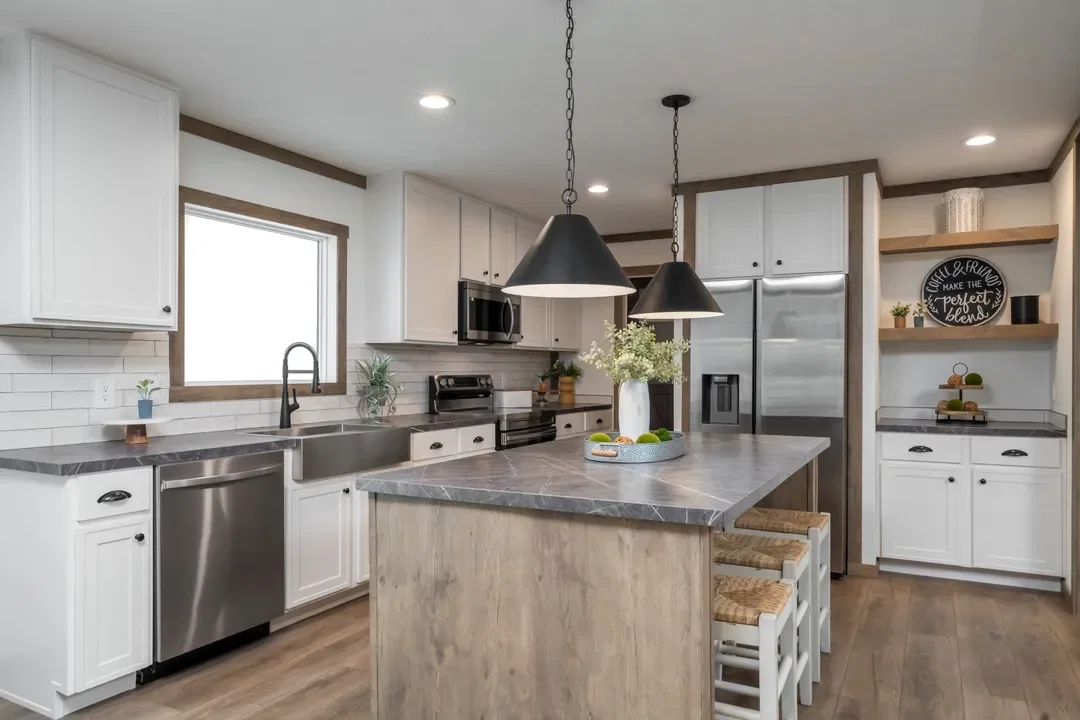 The lizzie kitchen home features