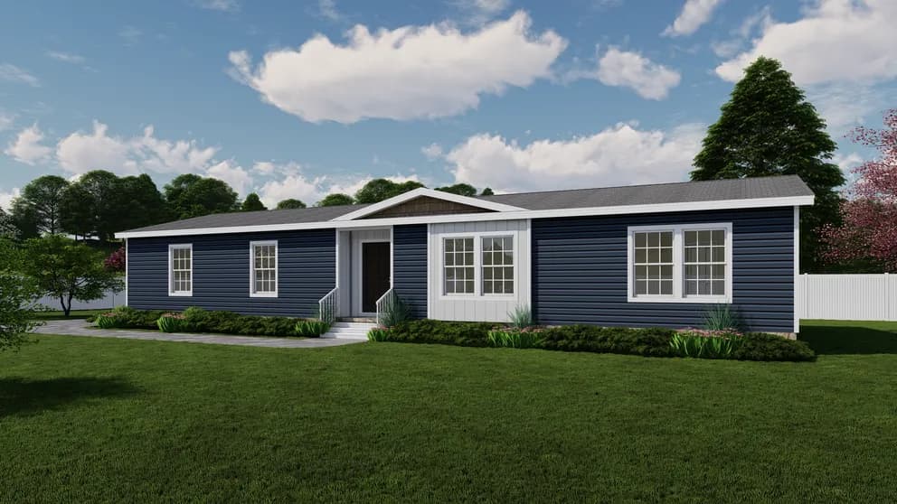 The brook hud hero, elevation, and exterior home features