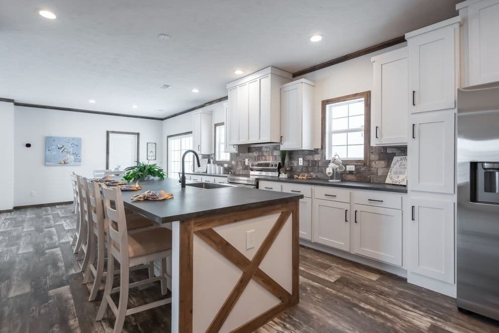 The tybee mod kitchen home features