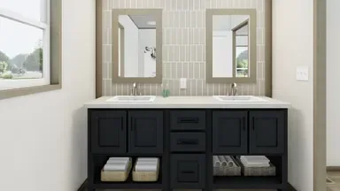 Tuscany bathroom home features