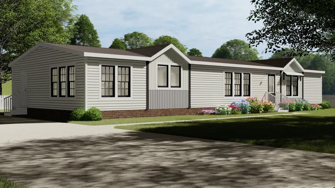 The emma jean hero, elevation, and exterior home features