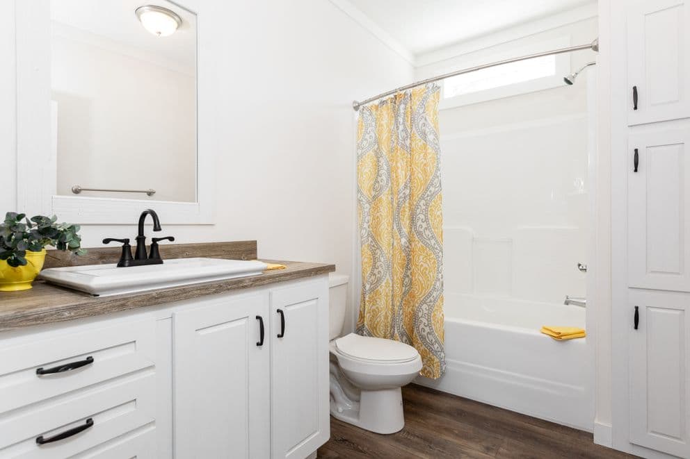 Southern comfort mod bathroom home features