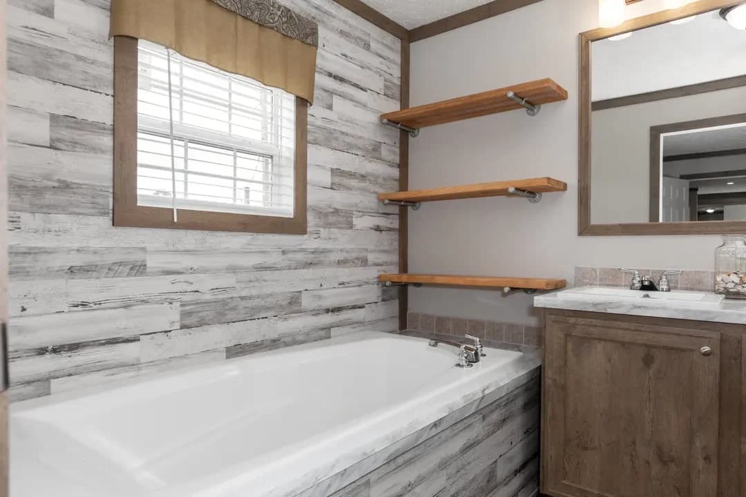 The walsh bathroom home features