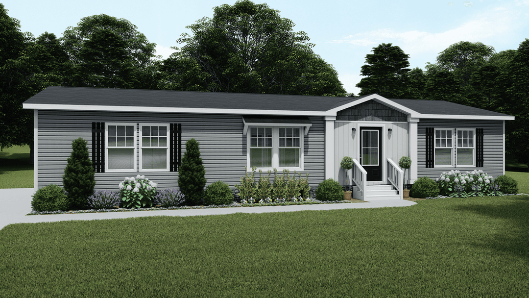 The magnolia hud hero, elevation, and exterior home features