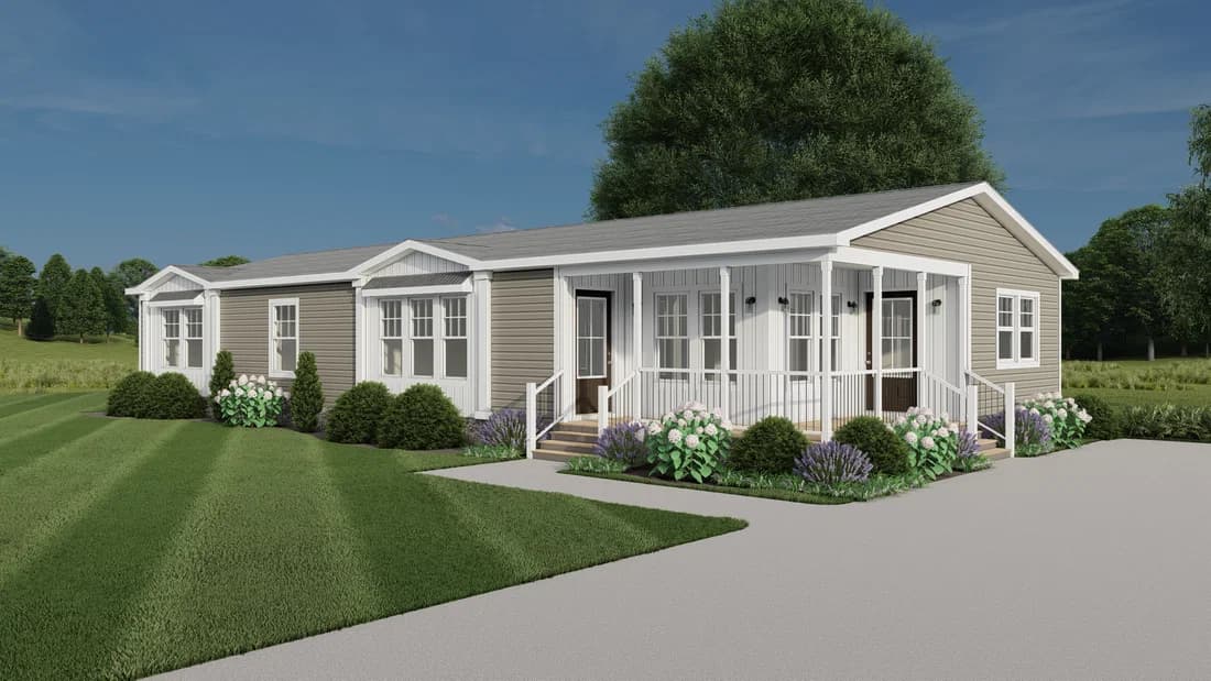 Southern comfort hud elevation and exterior home features