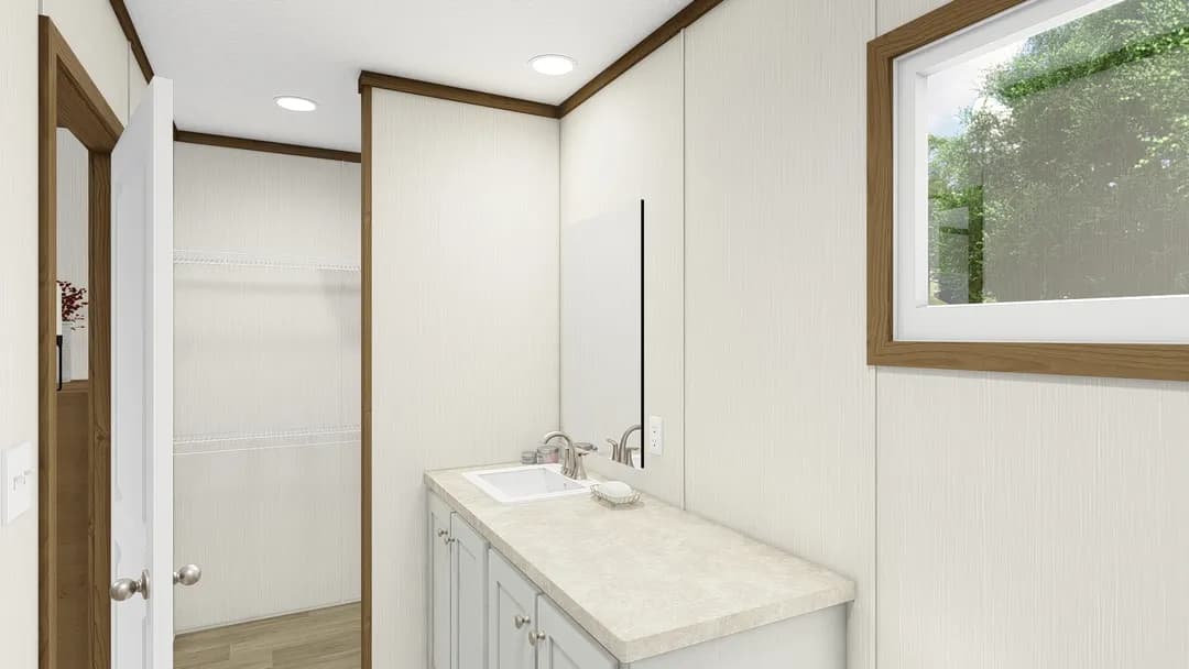 Spirit bathroom home features