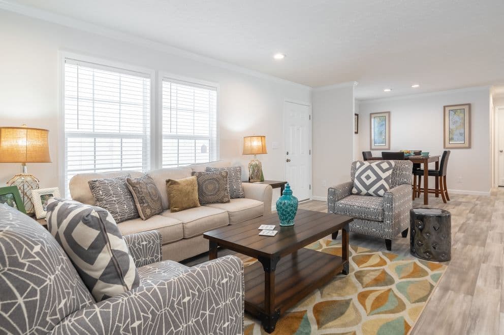 The pinehurst mod interior home features